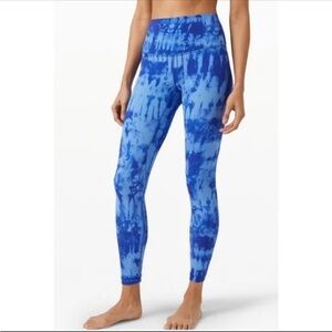 NWT Lululemon Align Pant 25" *Game Day blue sz 12